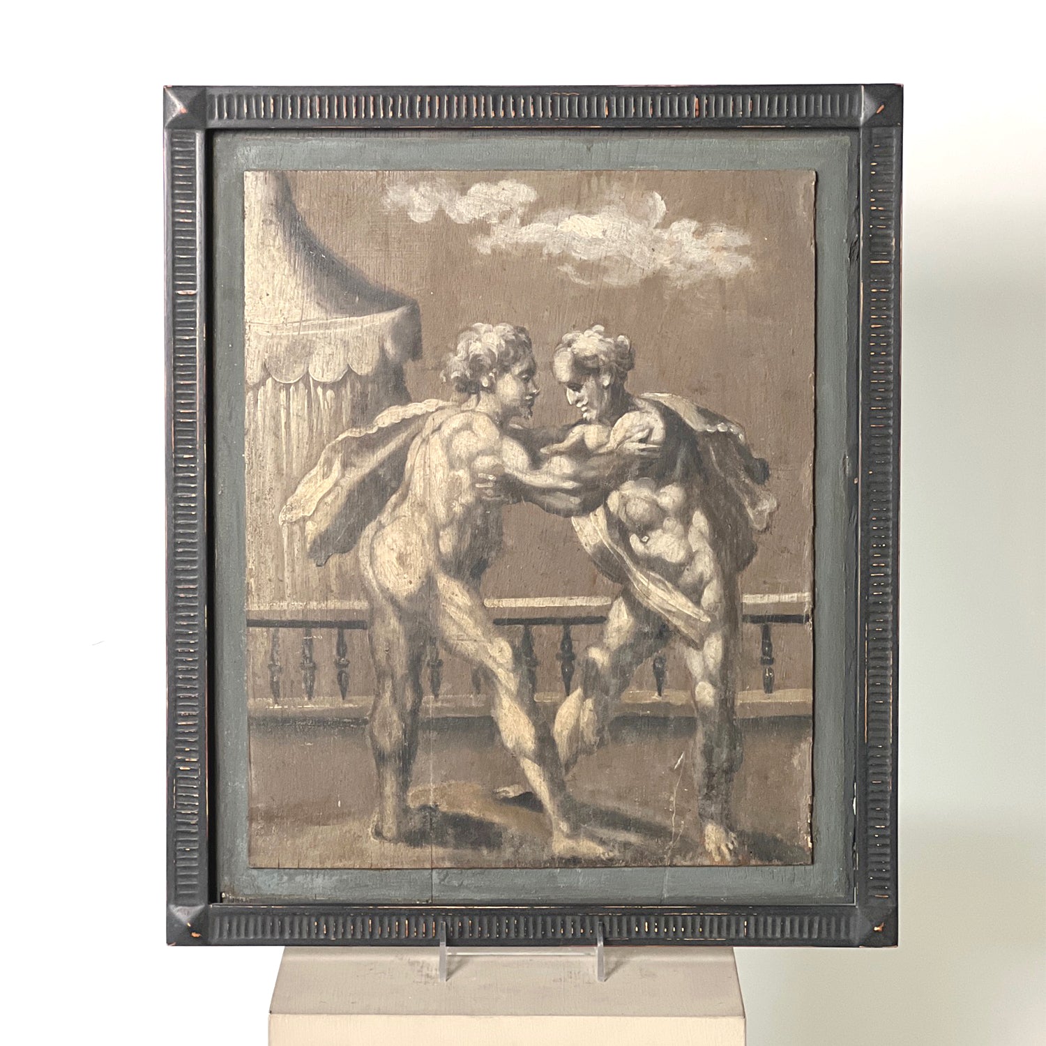 NETHERLANDISH SCHOOL, OIL PAINTINGS ON PANELS