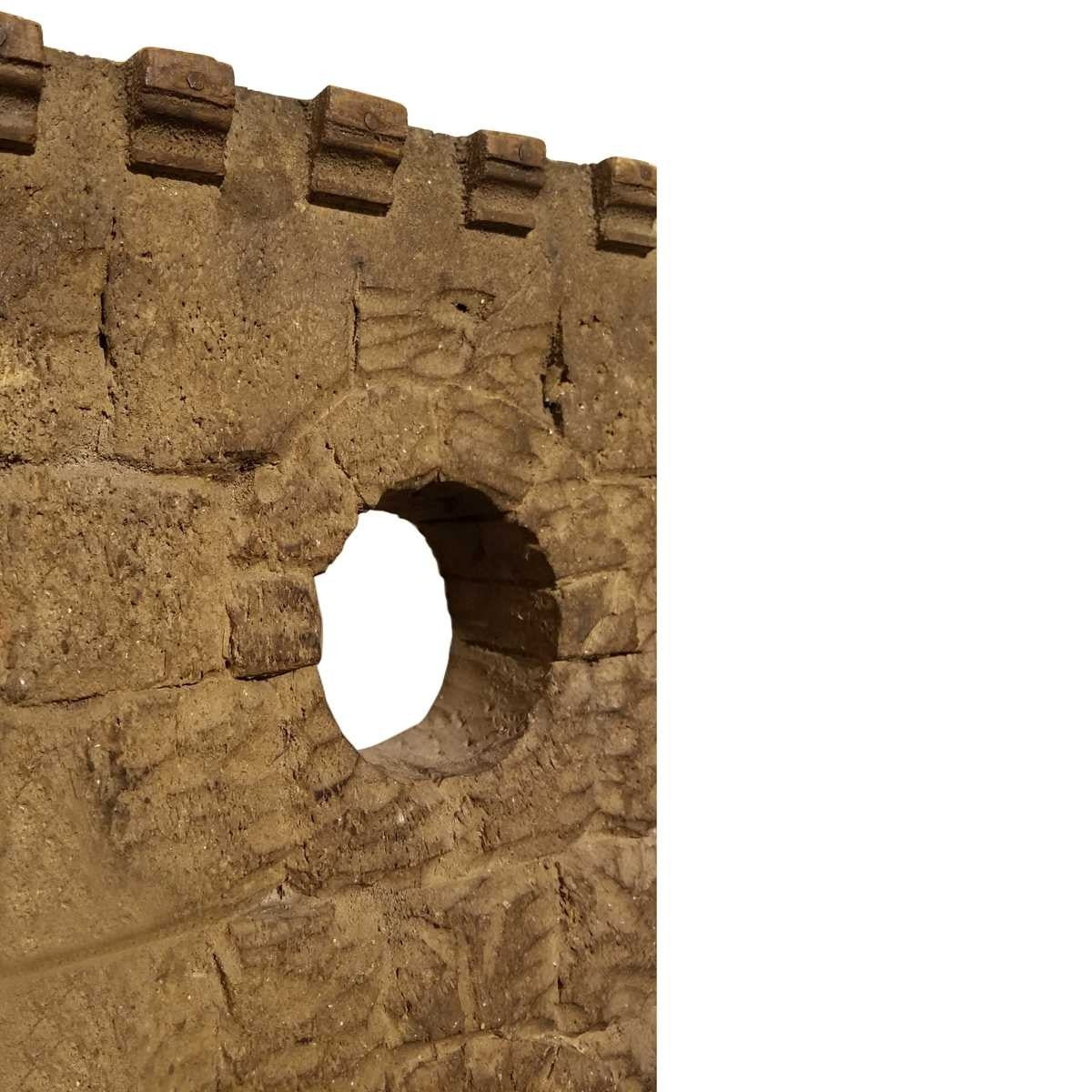 GEORGIAN STYLE MINIATURE MODEL OF RUINS 1870