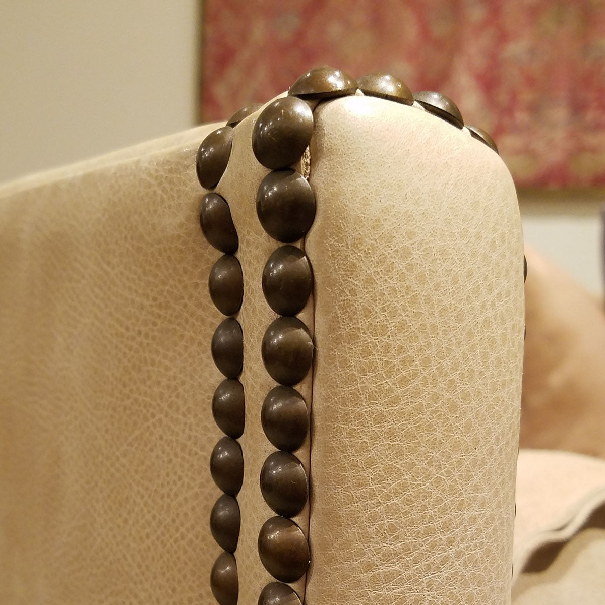 STUDDED SHELTER SOFA - SHOWROOM SAMPLE