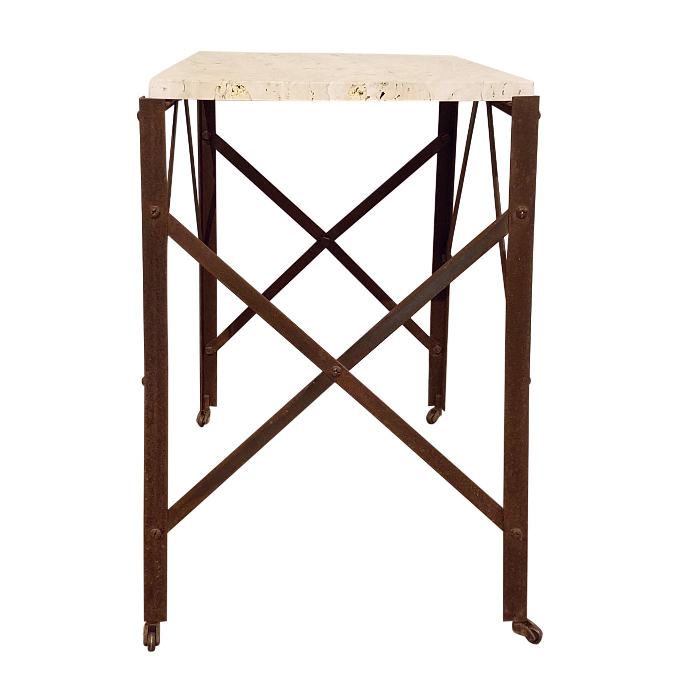 X' SIDE PULL-UP TABLE - SHOWROOM SAMPLE