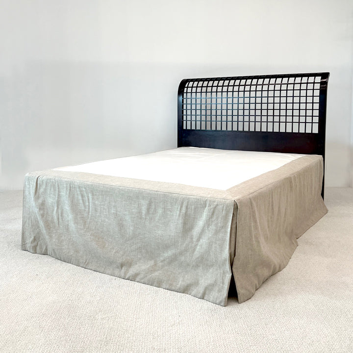 SKIRTED SLEIGH BED™ - SHOWROOM SAMPLE