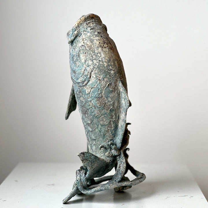 Bronze Leaping Fish Fountain