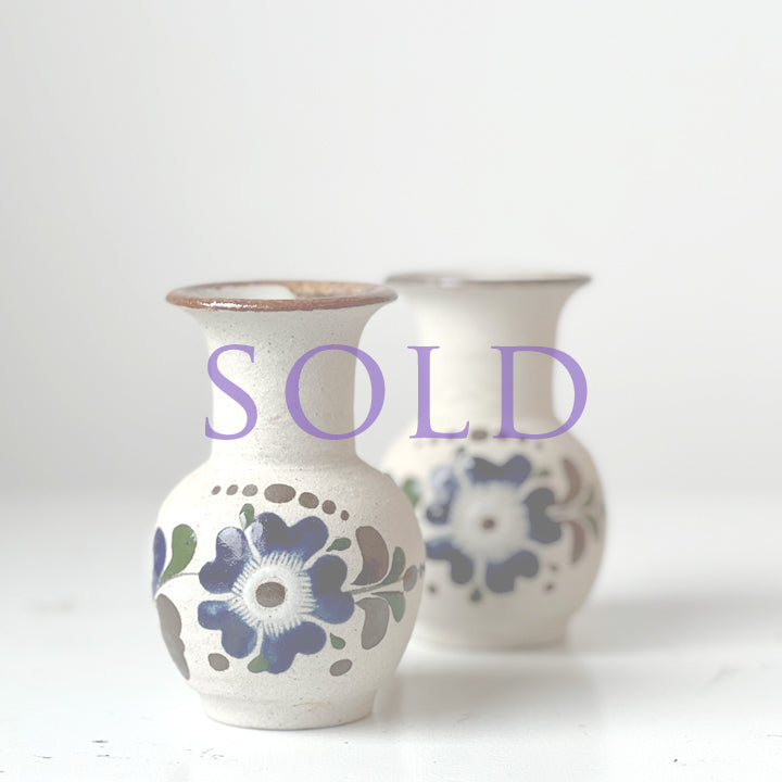 Tonala Pottery Vase (Pair)