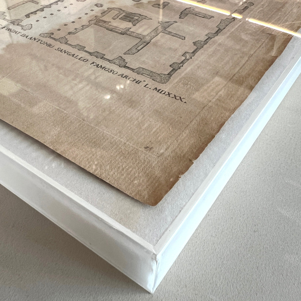 PALAZZO DI FARNESE ENGRAVING