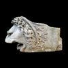 STONE LION BUST