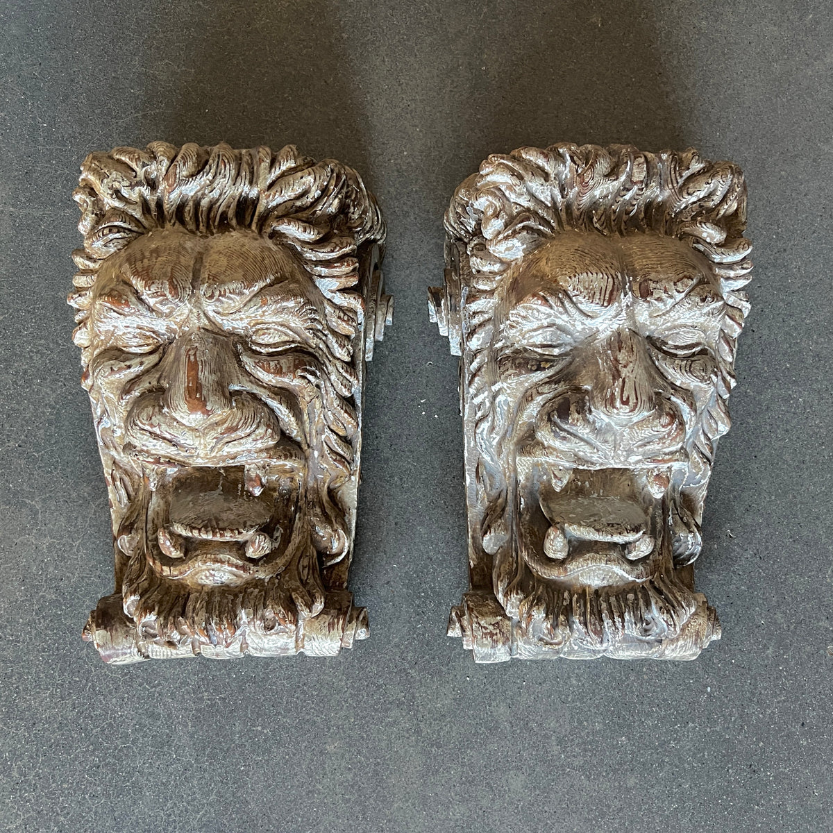 FIERCE LION CORBELS