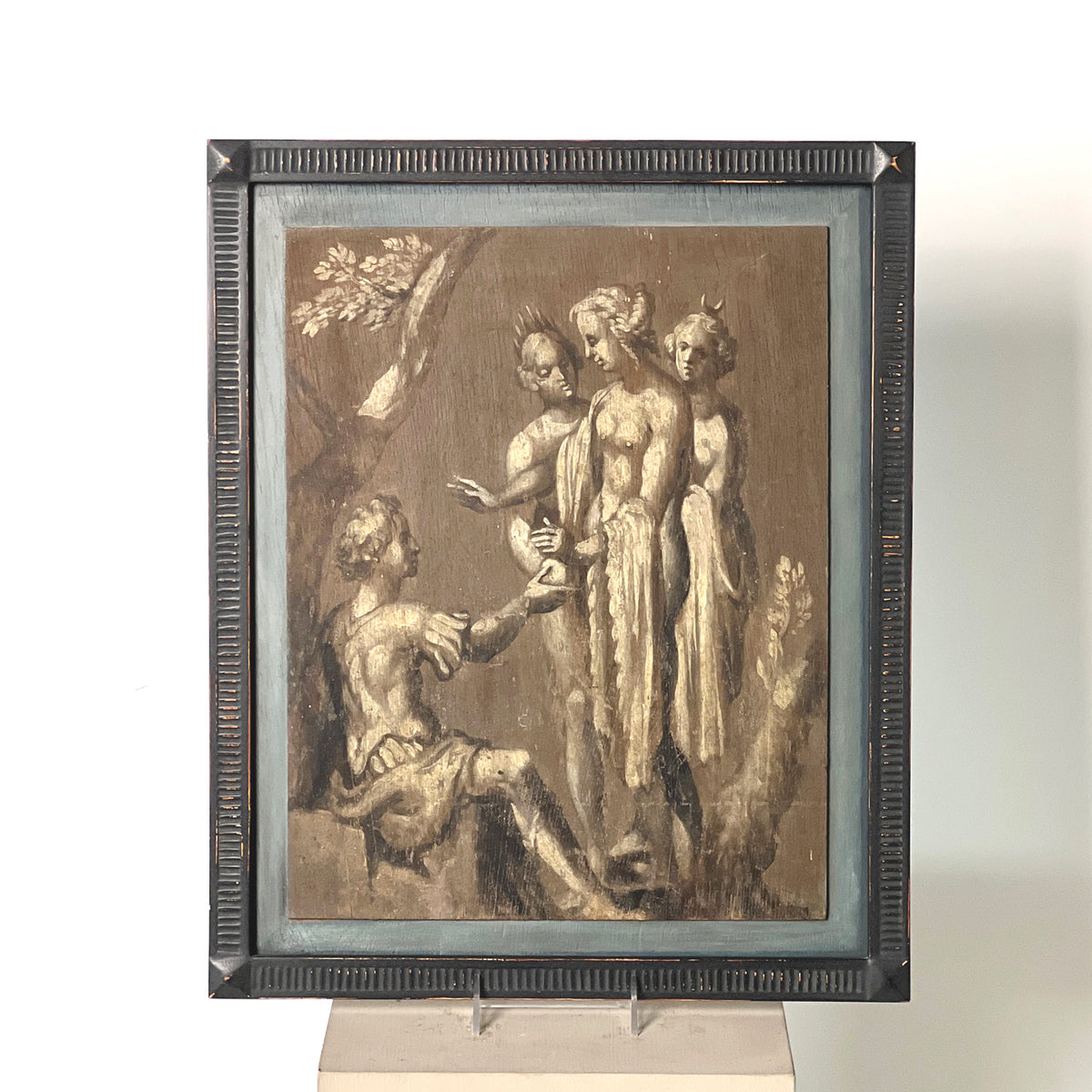 NETHERLANDISH SCHOOL, OIL PAINTINGS ON PANELS