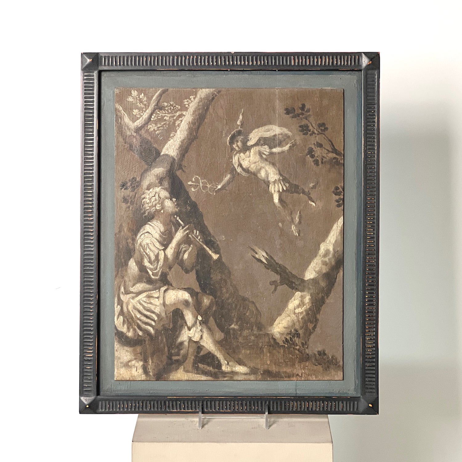 NETHERLANDISH SCHOOL, OIL PAINTINGS ON PANELS
