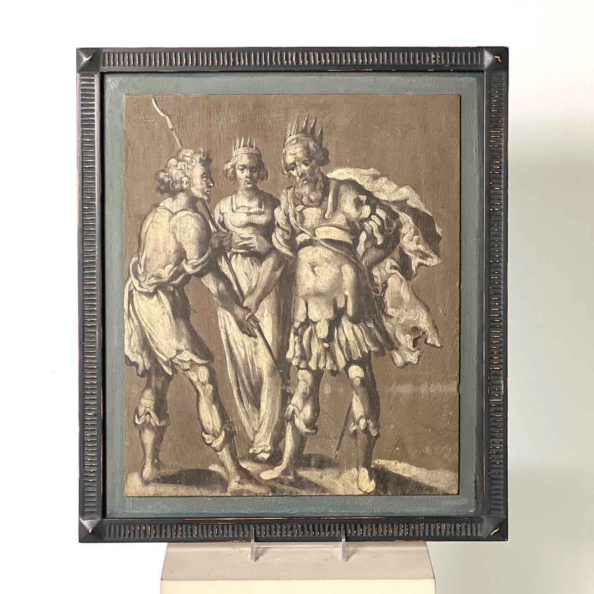 NETHERLANDISH SCHOOL, OIL PAINTINGS ON PANELS