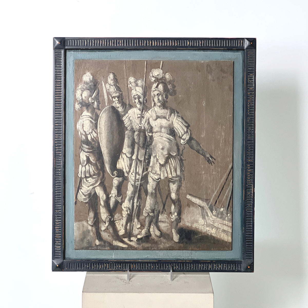 NETHERLANDISH SCHOOL, OIL PAINTINGS ON PANELS