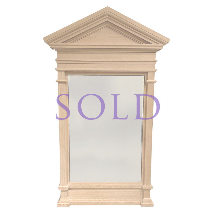PEDIMENT MIRROR 706 - SHOWROOM SAMPLE