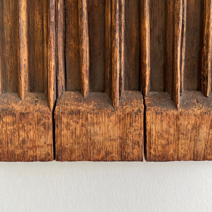 JACOBEAN CARVED OAK PANEL