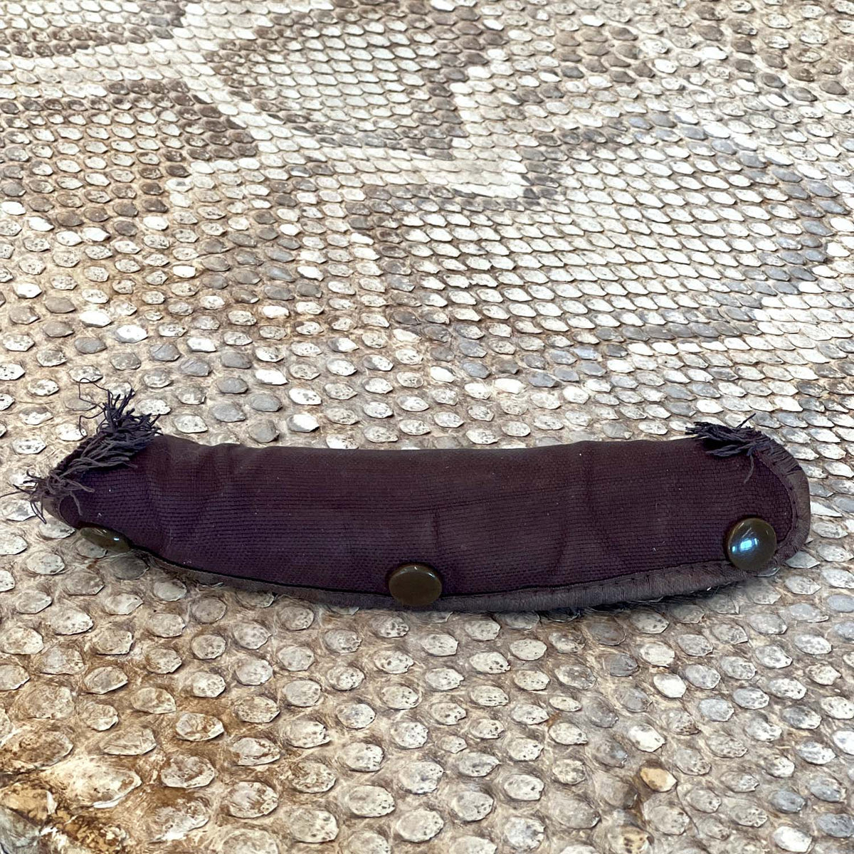 HEMINGWAY ERA SNAKESKIN SUITCASE