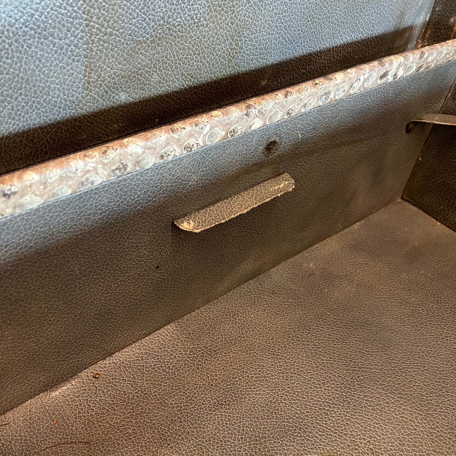 HEMINGWAY ERA SNAKESKIN SUITCASE