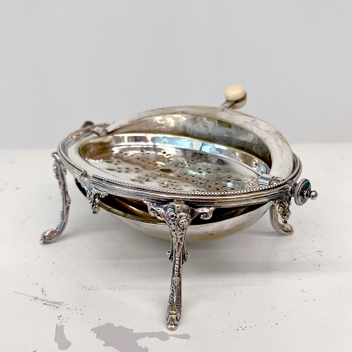 ROLL TOP BUTTER DISH