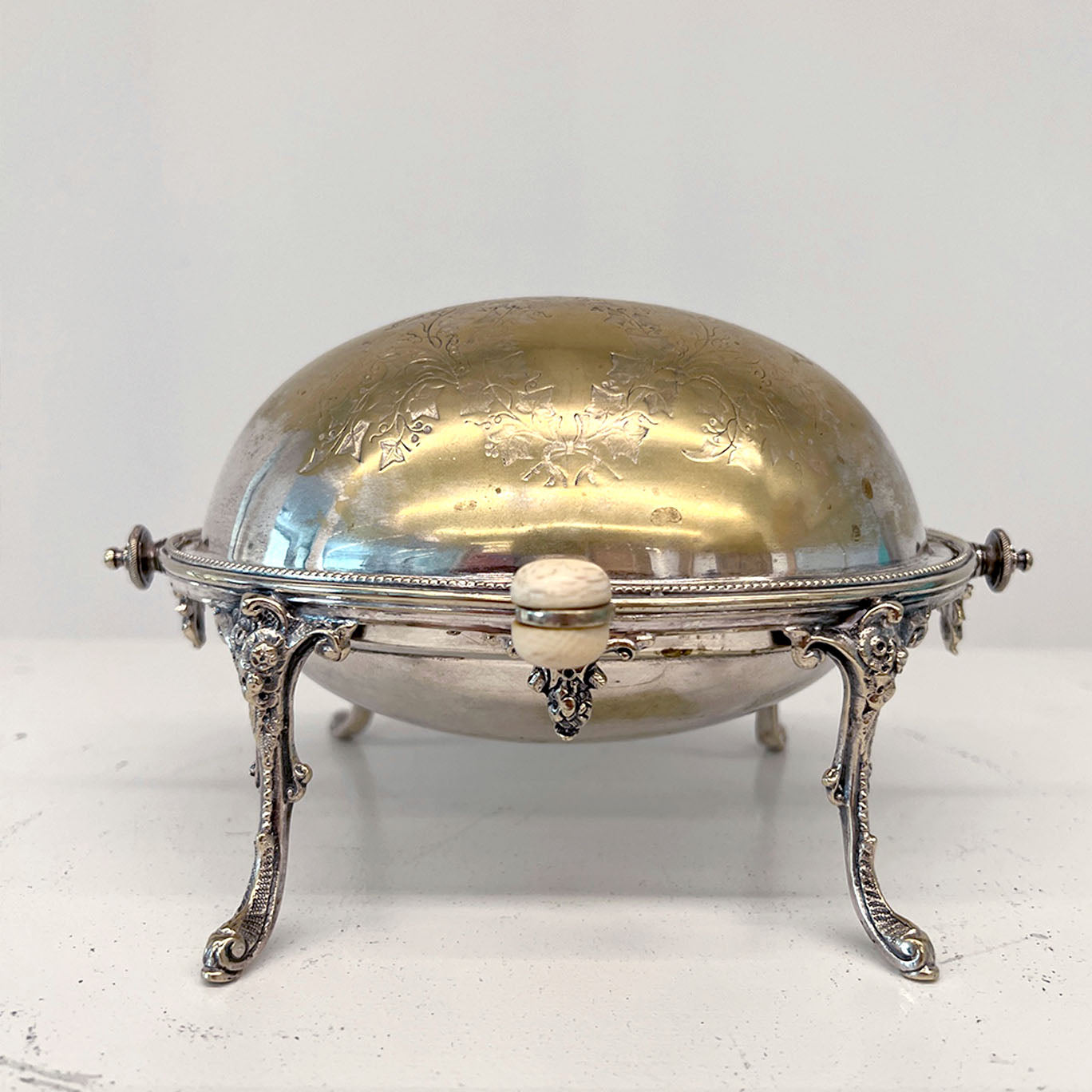 ROLL TOP BUTTER DISH