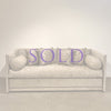 STUDDED SHELTER SOFA - SHOWROOM SAMPLE