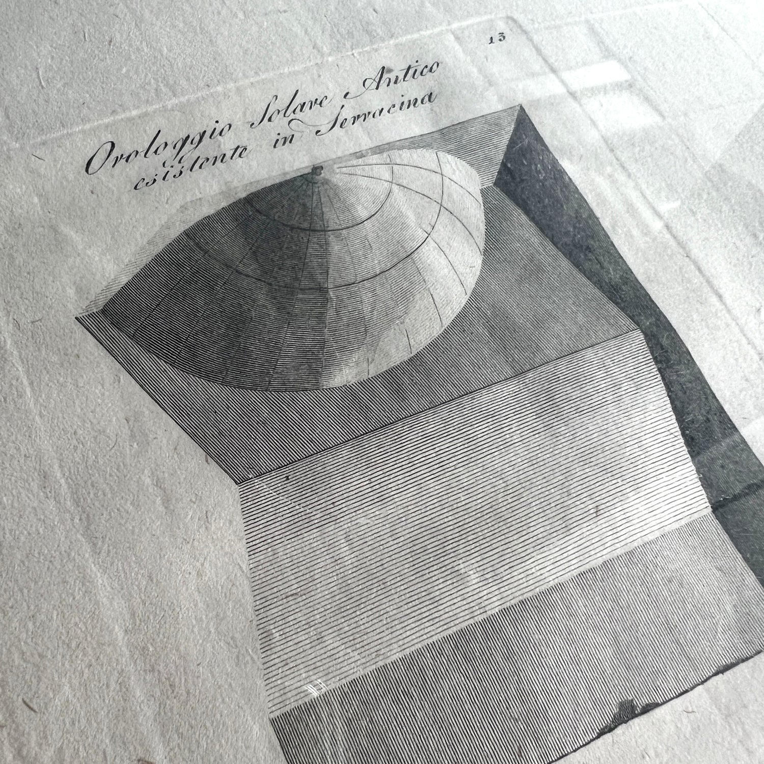 SOLAR CLOCK ENGRAVING - SMALL