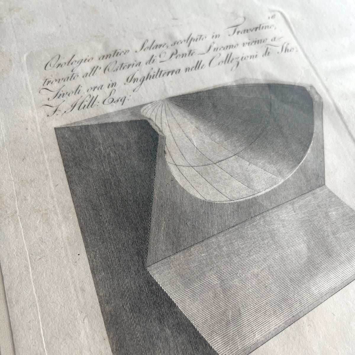 SOLAR CLOCK ENGRAVING - LARGE