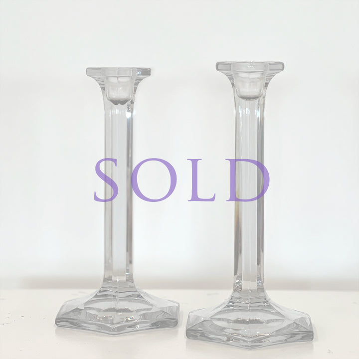Heisey Light Candlestick - Pair