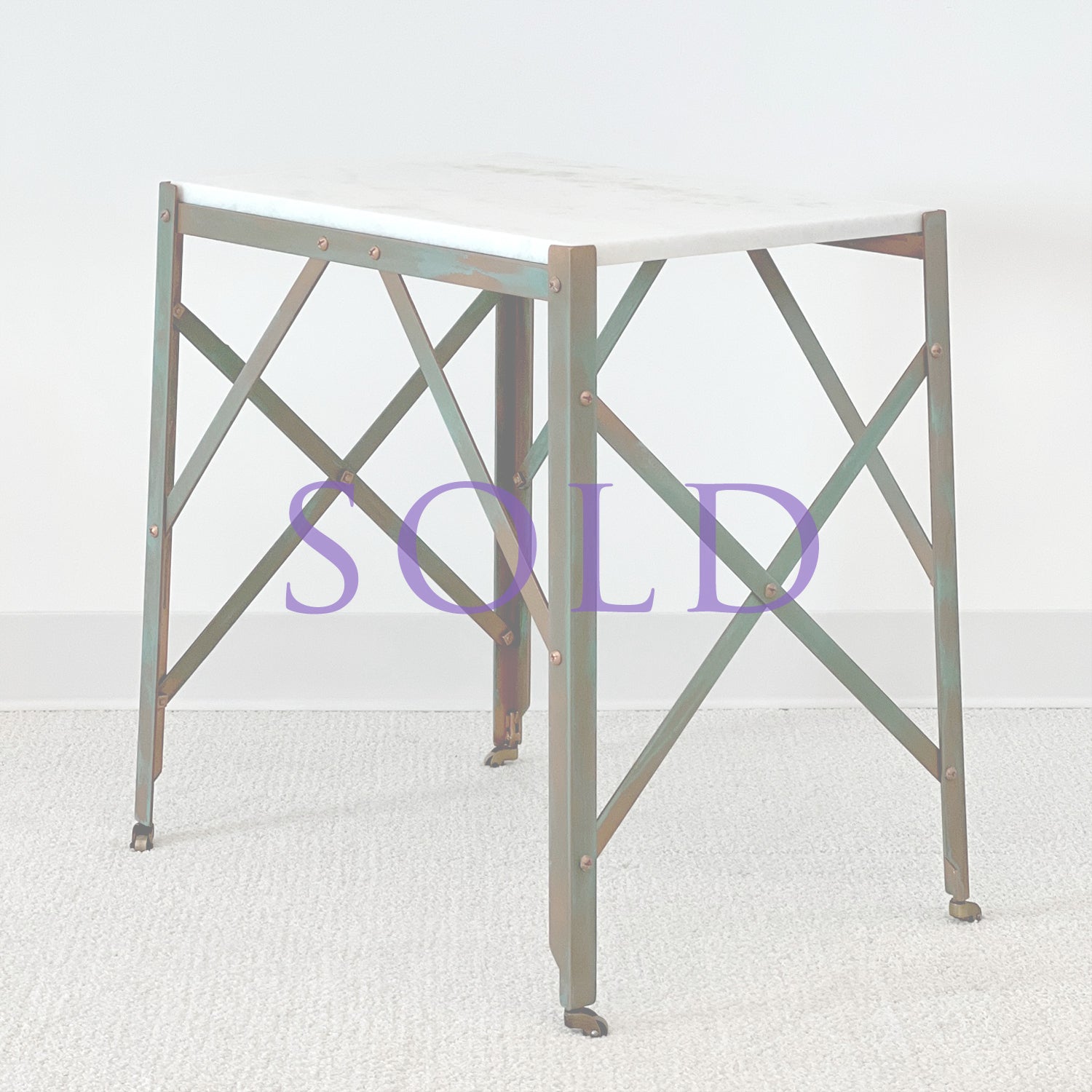 X SIDE PULL-UP TABLE™ "COPPER" - RTS