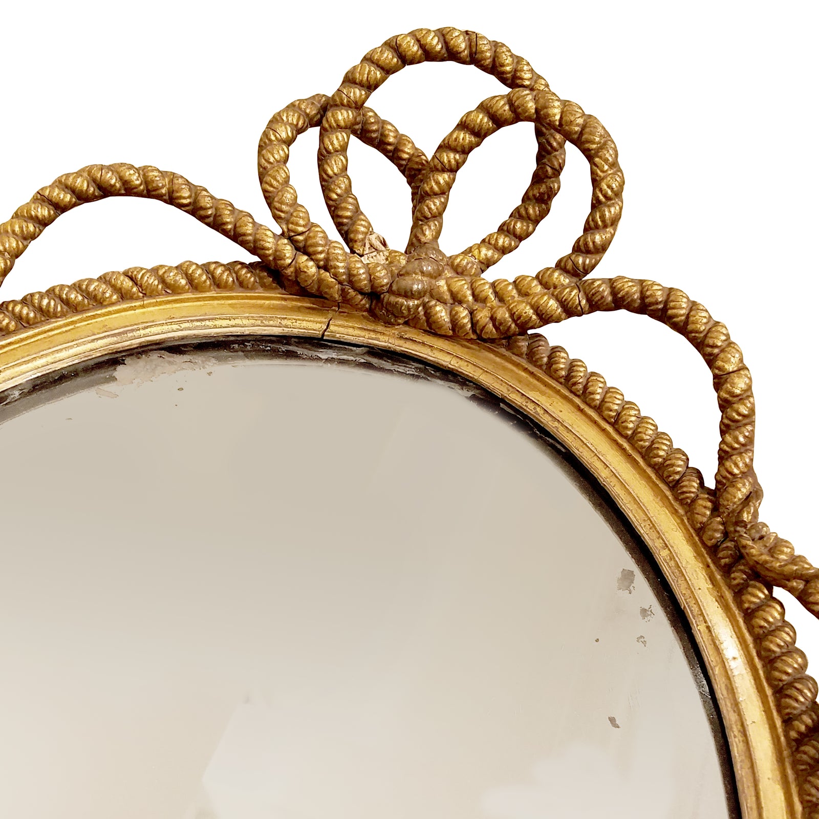 ROPE AND TASSEL MIRRORS 1940-1945 (set of 2)