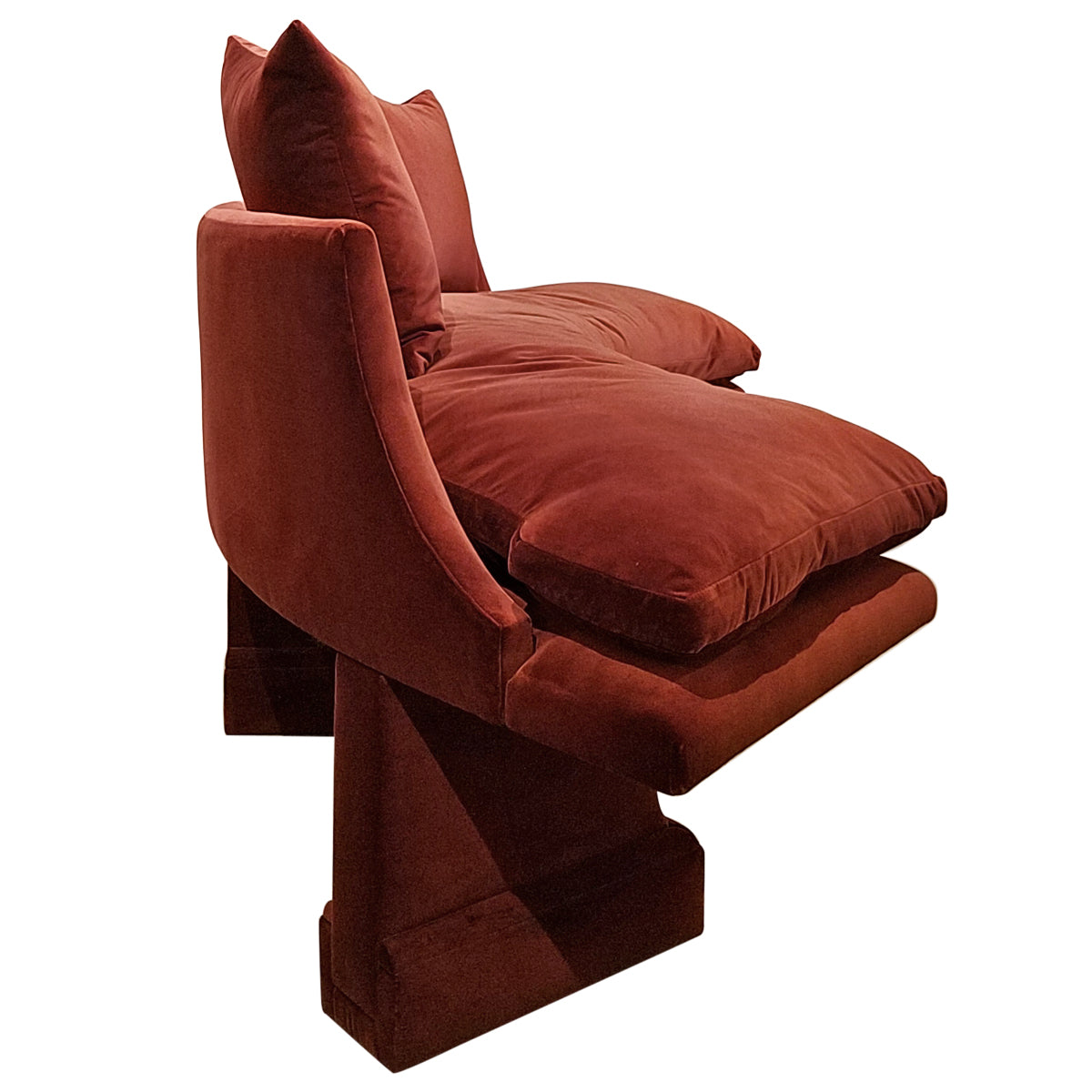 CURVED BENCH - SHOWROOM SAMPLE - SALADINO