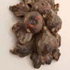 WOODEN FRUIT WALL SCULPTURE