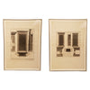 MID 19TH CENTURY ARCHITECTURAL PRINTS - PAIR
