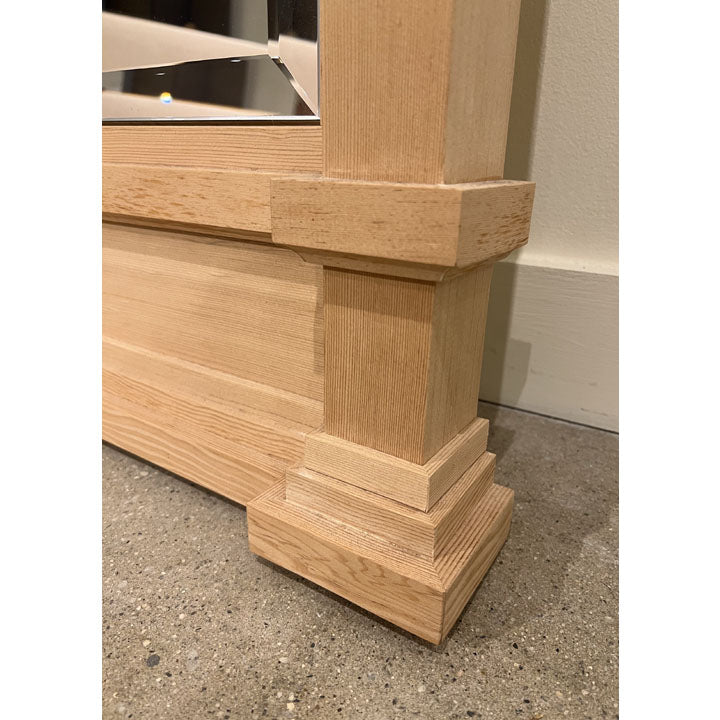 PEDIMENT MIRROR 706 - SHOWROOM SAMPLE