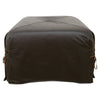 Shoelace Ottoman (leather) - Showroom Sample
