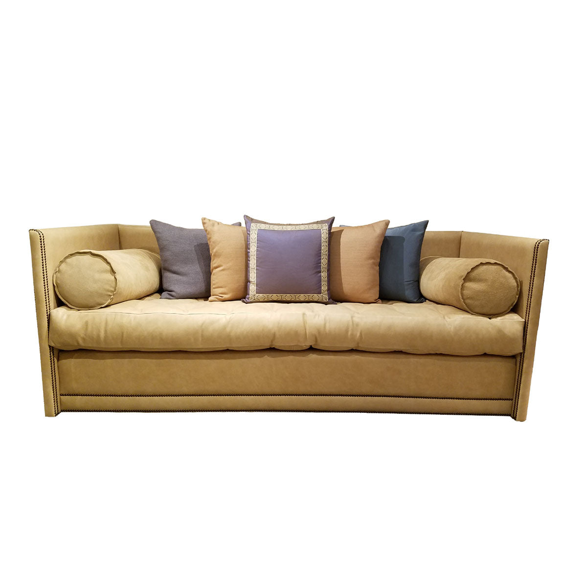 STUDDED SHELTER SOFA - SHOWROOM SAMPLE