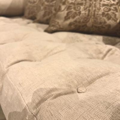 STUDDED SHELTER SOFA - SHOWROOM SAMPLE