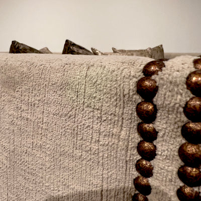 STUDDED SHELTER SOFA - SHOWROOM SAMPLE