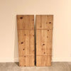 AMERICAN DEMILUNE PINE TABLES / DINING TABLE