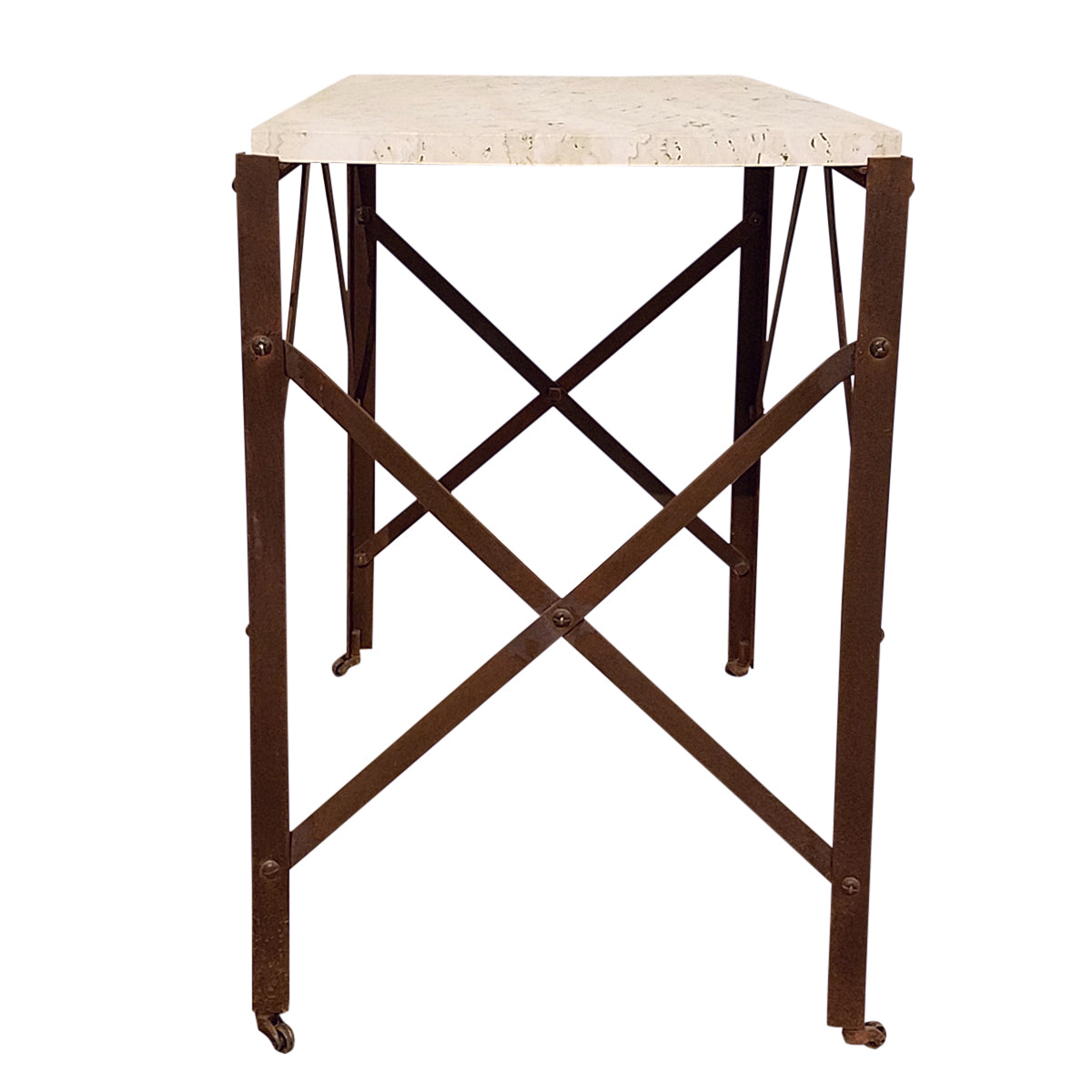 X' SIDE PULL-UP TABLE - SHOWROOM SAMPLE